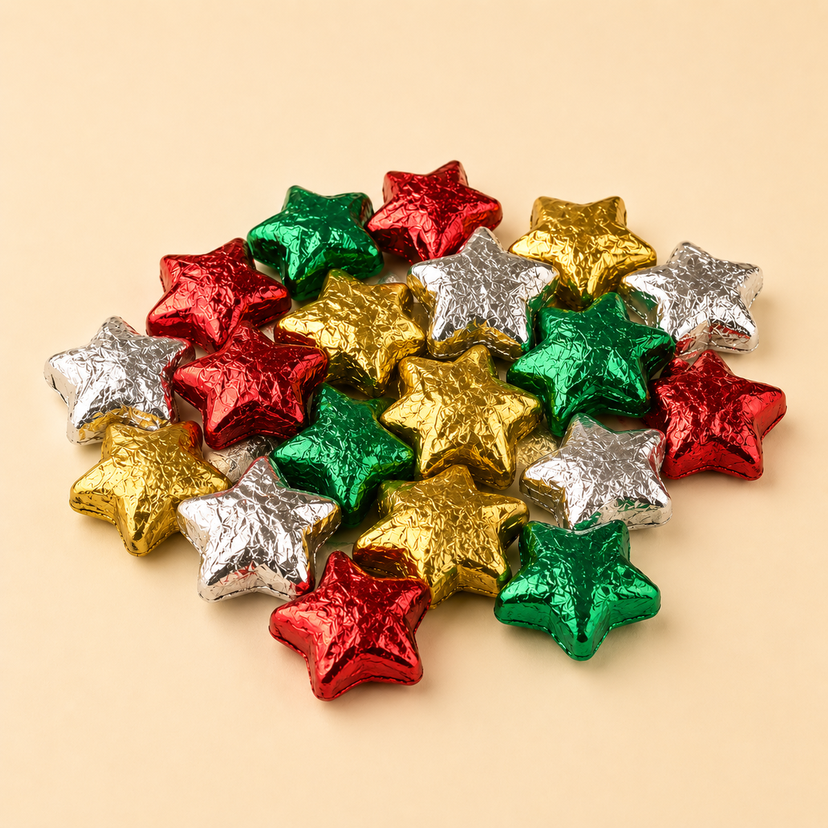 Christmas Chocolate Stars