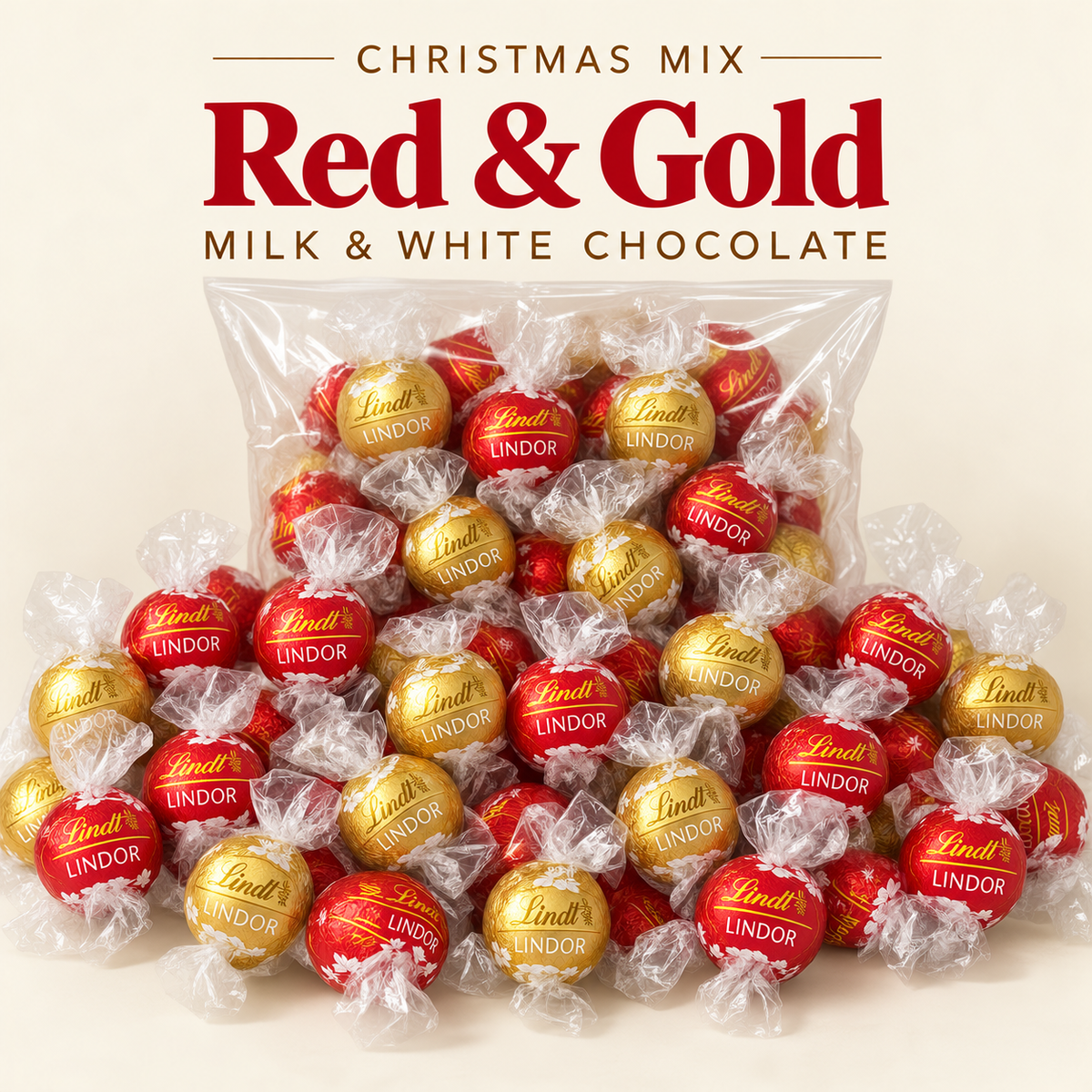 Christmas Mix Lindor Lindt Ball (2 Flavours)