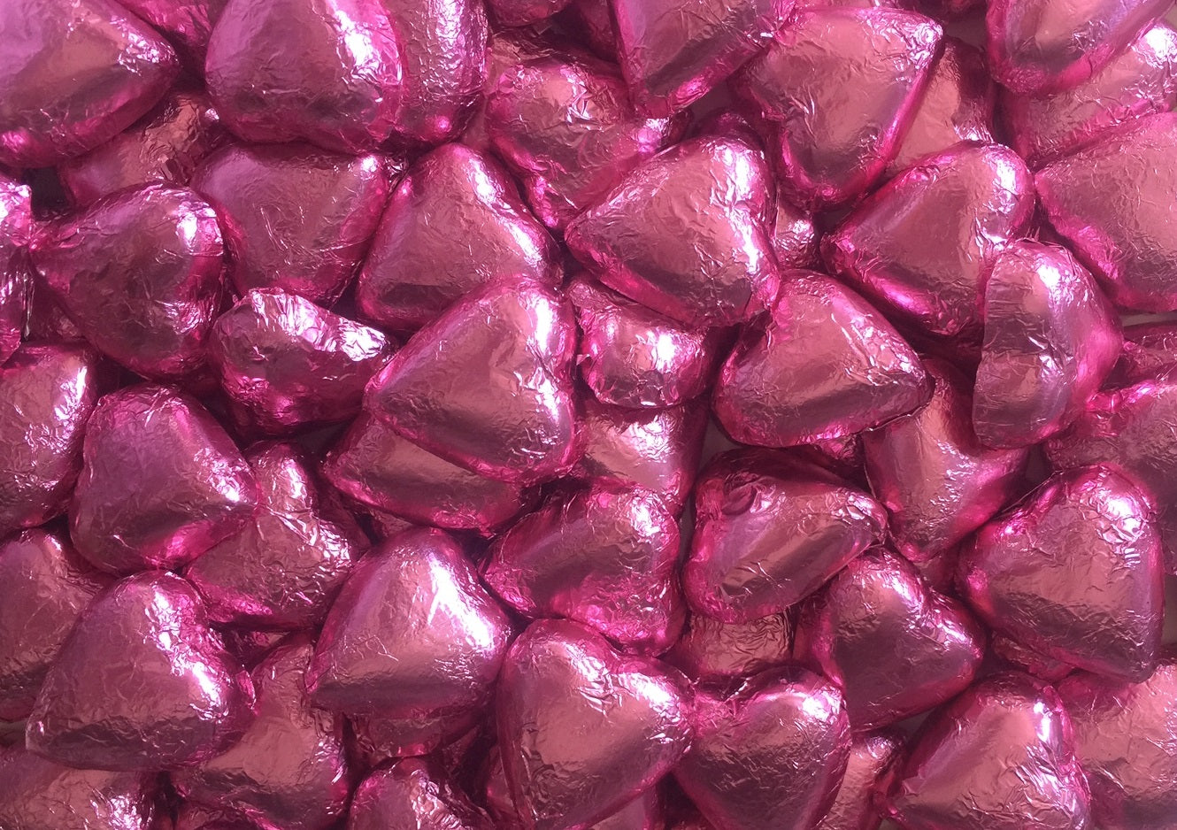 Pink Chocolate Hearts