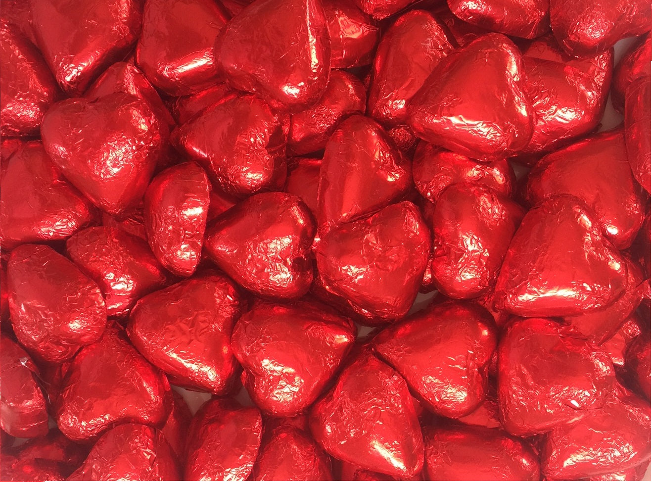 Red Chocolate Hearts